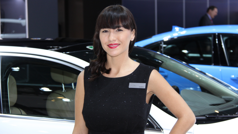 Illustration for article titled The Booth Professionals Of The Detroit Auto Show